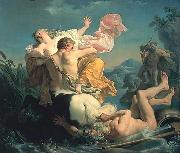 Louis Jean Francois Lagrenee The Abduction of Deianeira by the Centaur Nessus oil